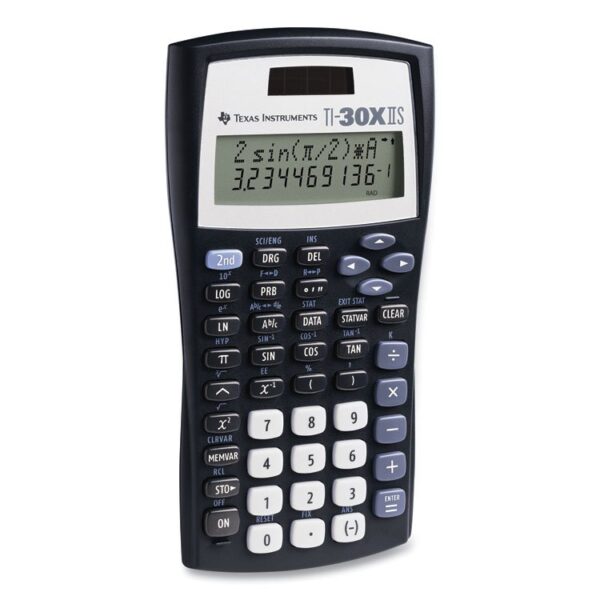 TI-30X IIS Scientific Calculator, 10-Digit LCD, Black - Image 3
