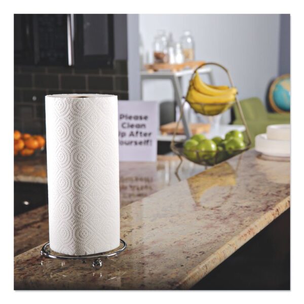 Kitchen Roll Towels, 2-Ply, 11 x 8.8, White, 100/Roll, 30 Rolls/Carton - Image 6