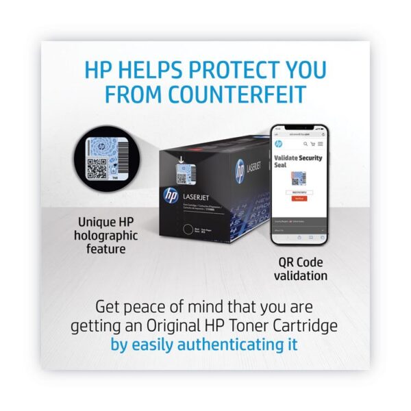 HP 206X, (W2110X) High-Yield Black Original LaserJet Toner Cartridge - Image 5