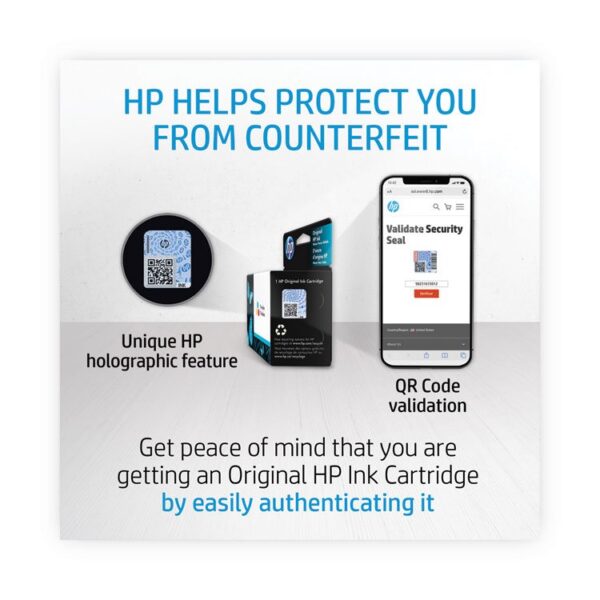 HP 64XL, (N9J92AN) High-Yield Black Original Ink Cartridge - Image 6