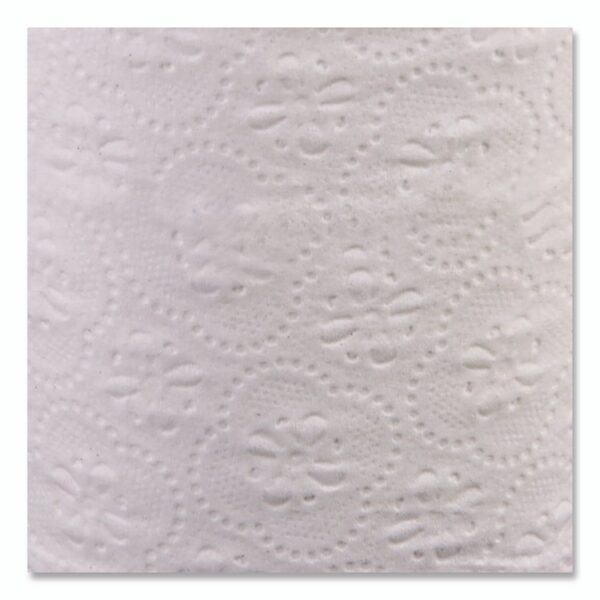 2-Ply Toilet Tissue, Standard, Septic Safe, White, 4 x 3, 500 Sheets/Roll, 96 Rolls/Carton - Image 4