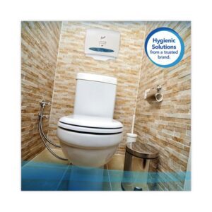Personal Seats Sanitary Toilet Seat Covers, 15 x 18, White, 125/Pack, 24 Packs/Carton