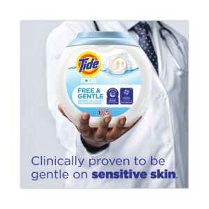 Pods, HE Compatible, Unscented, 81 Pods/Tub, 4 Tubs Carton