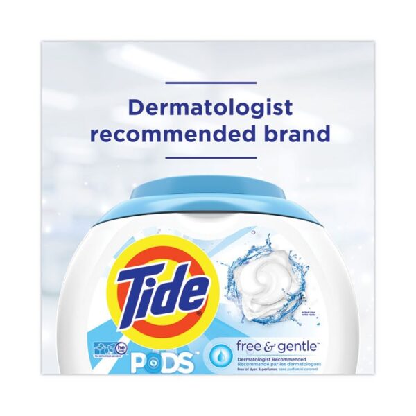 Pods, HE Compatible, Unscented, 81 Pods/Tub, 4 Tubs Carton - Image 2