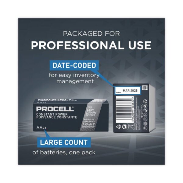 Professional Alkaline AA Batteries, 24/Box - Image 2