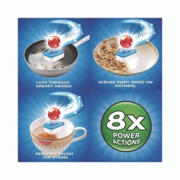 Powerball Dishwasher Tabs, Fresh Scent, 94/Box, 4 Boxes/Carton - Image 7