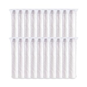 Foam Container, Extra Squat, 8 oz, White, 1,000/Carton