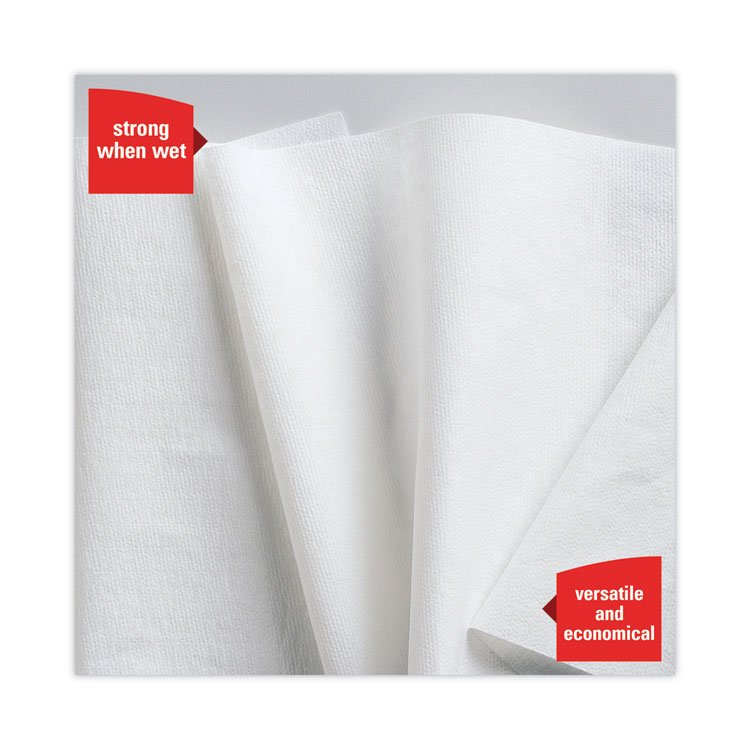 X50 Cloths, Jumbo Roll, 13.4 x 9.8, White, 1,100/Roll - Image 4