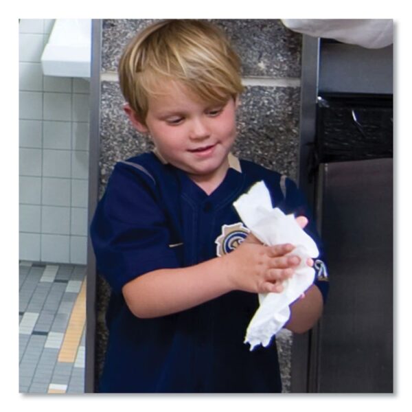 Advanced Matic Hand Towel Roll, 1-Ply, 7.7" x 700 ft, White, 6 Rolls/Carton - Image 8