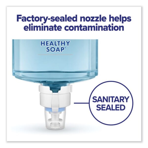 HEALTHY SOAP Gentle and Free Foam Refill, For ES8 Dispensers, Fragrance-Free, 1,200 mL, 2/Carton - Image 4