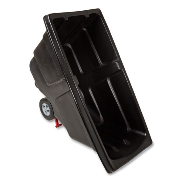 0.5 cu yd BRUTE Rotomolded Tilt Truck, 450 lb Capacity, Black - Image 7