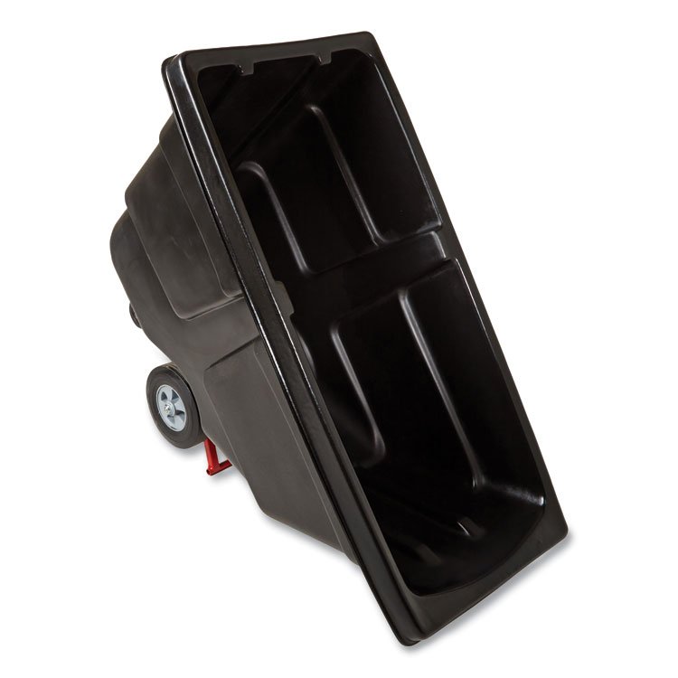 0.5 cu yd BRUTE Rotomolded Tilt Truck, 450 lb Capacity, Black - Image 7