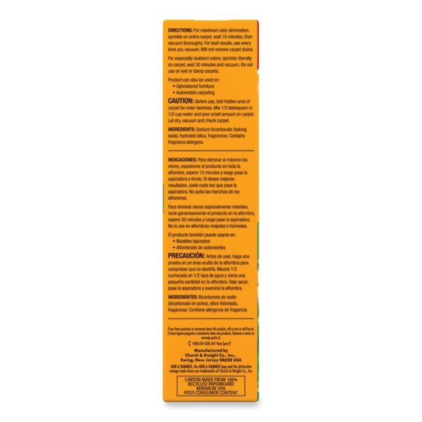 Deodorizing Carpet Cleaning Powder, Fresh, 30 oz Box, 6/Carton - Image 2