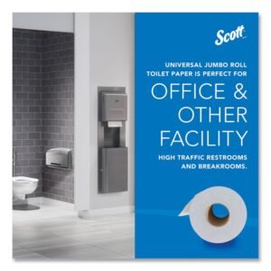 Essential 100% Recycled Fiber JRT Bathroom Tissue for Business, Septic Safe, 2-Ply, White, 3.55" x 1,000 ft, 12 Rolls/Carton