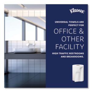 Hard Roll Paper Towels with Premium Absorbency Pockets, 1-Ply, 8" x 600 ft, 1.75" Core, White, 6 Rolls/Carton