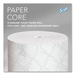 Pro Small Core High Capacity/SRB Bath Tissue, Septic Safe, 2-Ply, White, 1,100 Sheets/Roll, 36 Rolls/Carton