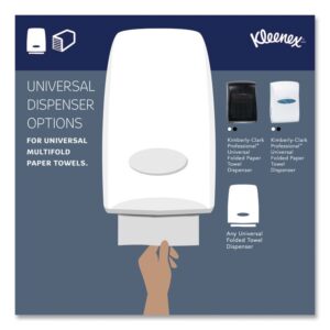Multi-Fold Paper Towels, 1-Ply, 9.2 x 9.4, White, 150/Pack, 16 Packs/Carton