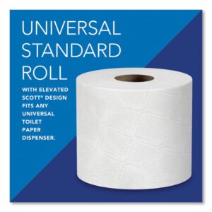 Essential 100% Recycled Fiber SRB Bathroom Tissue, Septic Safe, 2-Ply, White, 473 Sheets/Roll, 80 Rolls/Carton