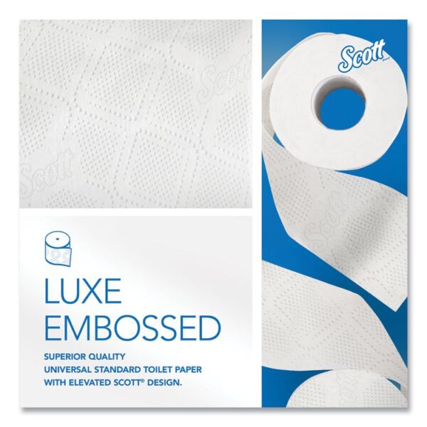 Essential 100% Recycled Fiber SRB Bathroom Tissue, Septic Safe, 2-Ply, White, 473 Sheets/Roll, 80 Rolls/Carton - Image 6
