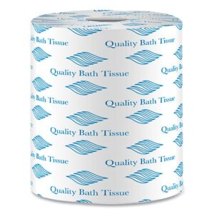Bath Tissue, Septic Safe, 2-Ply, White, 500 Sheets/Roll, 96 Rolls/Carton