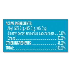 Disinfectant Spray, Fresh Scent, 19 oz Aerosol Spray, 12/Carton