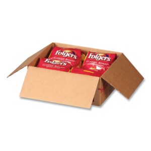 Coffee Filter Packs, Classic Roast, .9 oz, 10 Filters/Pack, 4 Packs/Carton