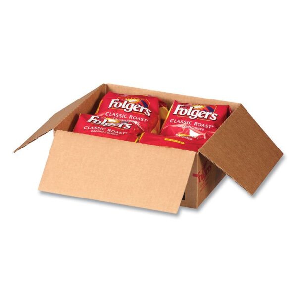 Coffee Filter Packs, Classic Roast, .9 oz, 10 Filters/Pack, 4 Packs/Carton - Image 9