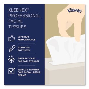 White Facial Tissue for Business, 2-Ply, 125 Sheets/Box, 12 Boxes/Carton