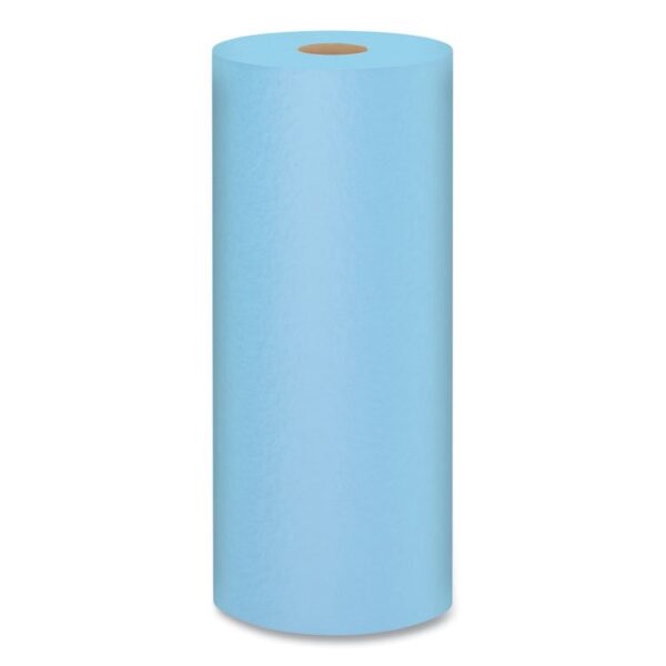 Shop Towels, Standard Roll, 1-Ply, 9.4 x 11, Blue, 55/Roll, 30 Rolls/Carton - Image 10