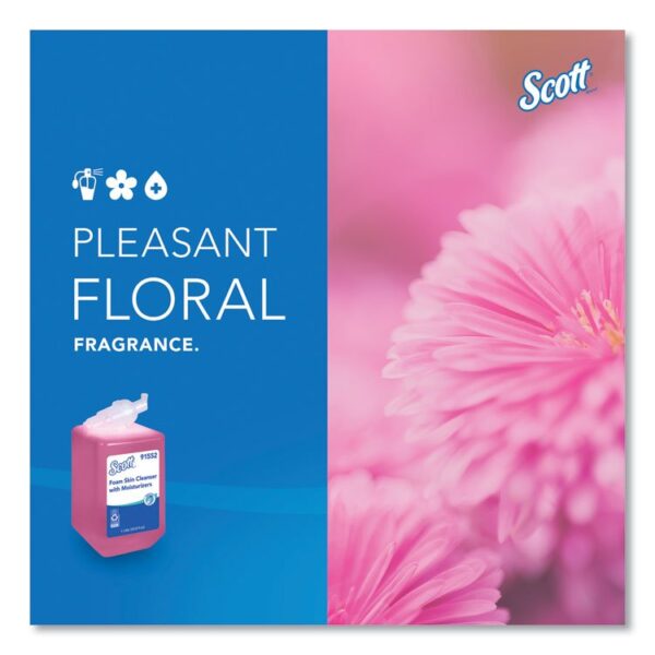 Pro Foam Skin Cleanser with Moisturizers Refill, Light Floral, 1,000 mL, 6/Carton - Image 2