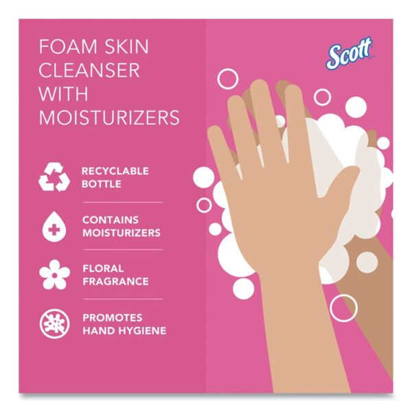 Pro Foam Skin Cleanser with Moisturizers Refill, Light Floral, 1,000 mL, 6/Carton - Image 7