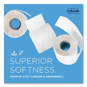 2-Ply Bathroom Tissue for Business, Septic Safe, White, 451 Sheets/Roll, 60 Rolls/Carton