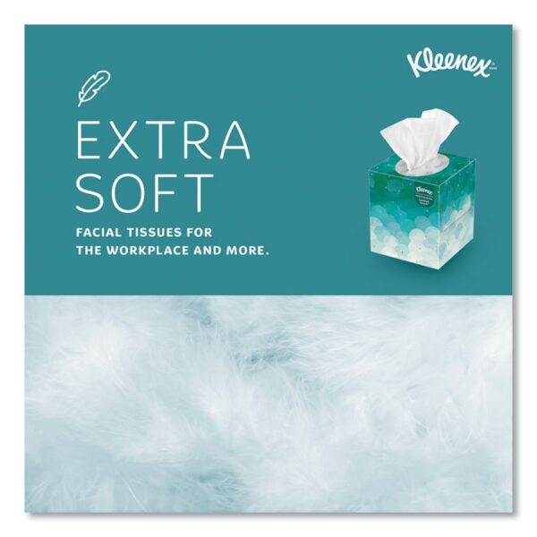 Boutique White Facial Tissue for Business, Pop-Up Box, 2-Ply, 90 Sheets/Box, 36 Boxes/Carton - Image 6
