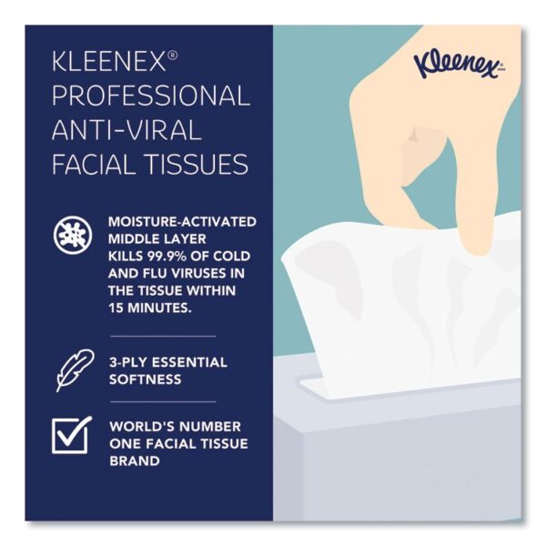 Kleenex® BOUTIQUE* Anti-Viral Facial Tissue