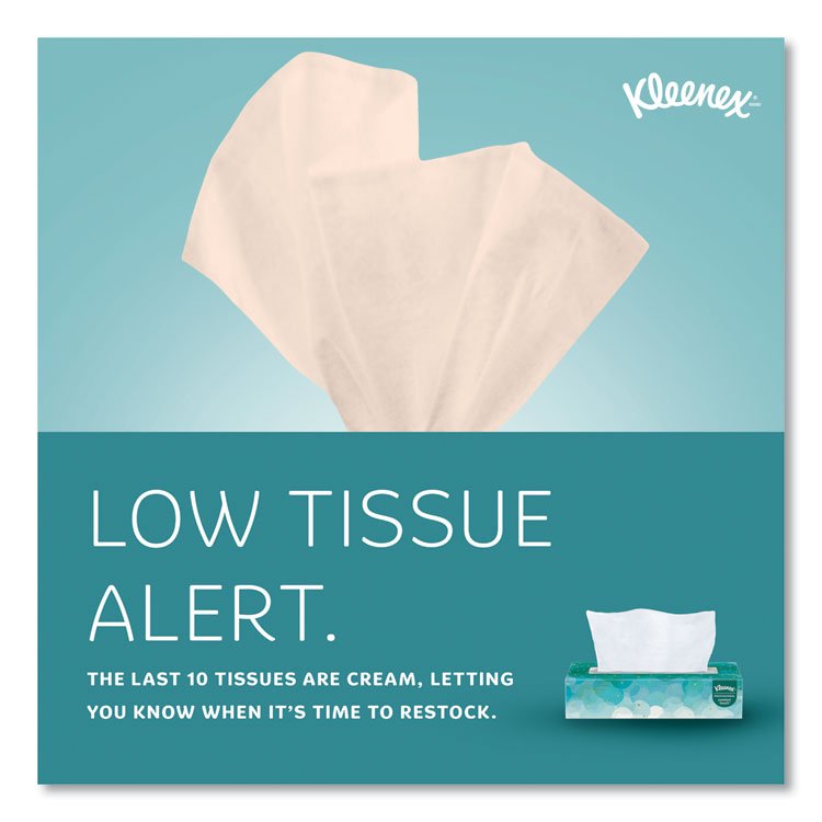 White Facial Tissue for Business, 2-Ply, White, Pop-Up Box, 100 Sheets/Box, 36 Boxes/Carton - Image 7