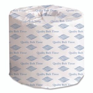 Standard Bath Tissue, 2-Ply, White, 4 x 3, 400 Sheets/Roll, 96 Rolls/Carton